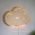 Outdoor Metal Wood Grain Cloud Decoration Light Box LED Sign Lightbox